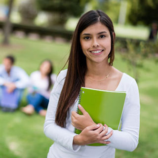 Women with texbooks